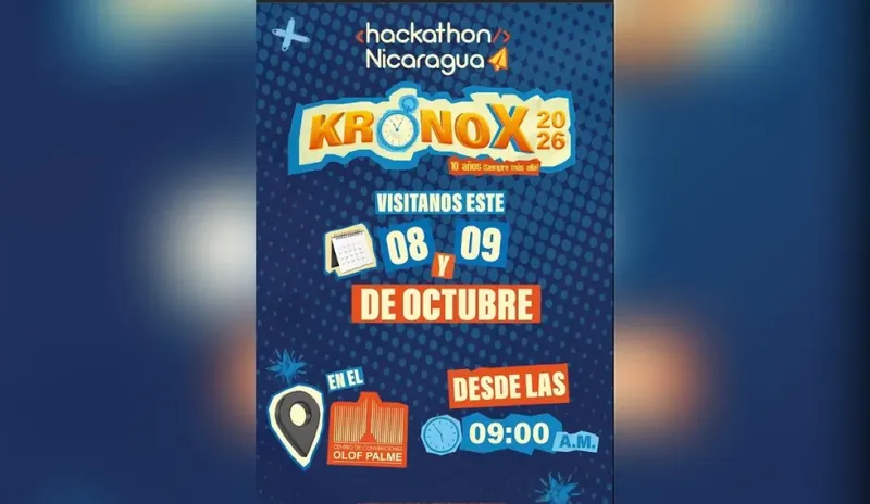 500 jóvenes impulsan el Hackathon Nicaragua Kronos 2026