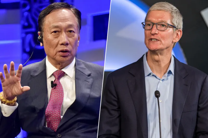 "Puedo solucionar esto", Terry Gou, fundador de Foxconn en la llamada a Tim Cook que cambió la historia de Apple