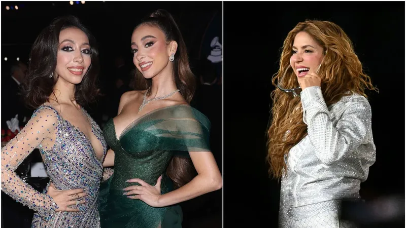 Mar y Alison, hijas de Marco Antonio Solís, viven un momento inolvidable junto a Shakira