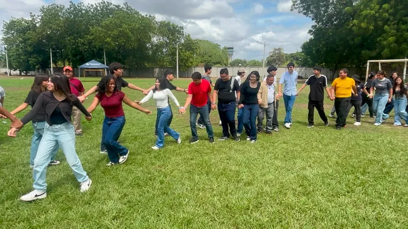 Juventud cristiana fortalece valores de unidad y convivencia en campamento organizado por Promotoría Solidaria