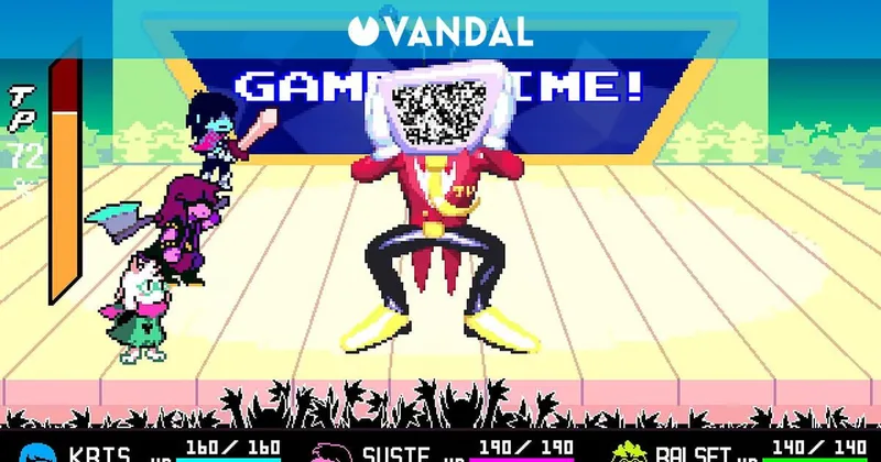 El capítulo 5 de Deltarune arrasa en Steam y roza los 300.000 jugadores simultáneos en su lanzamiento