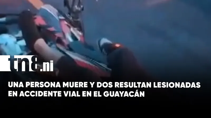 Accidente de tránsito deja un fallecido y dos lesionados en la carretera Managua-Jinotega