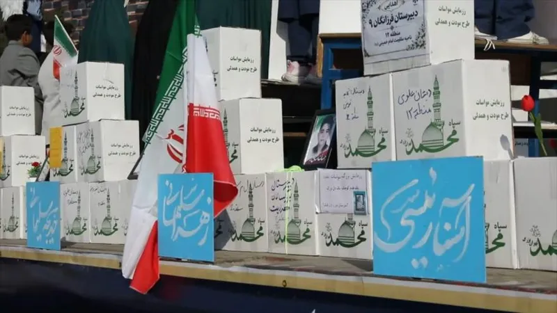 Ciudadanos iraníes movilizan ayuda para los damnificados por la guerra