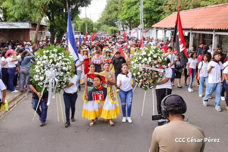 Rinden homenaje a los Héroes y Mártires de la Colina 110