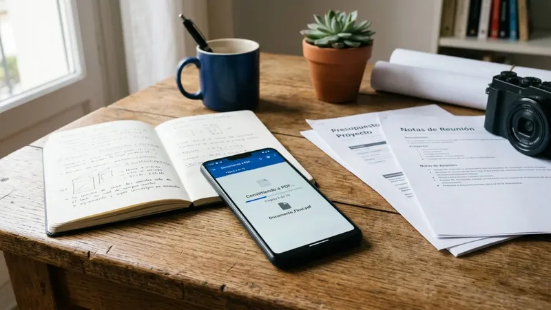 Convierte cualquier documento, imagen, página web o lo que quieras a PDF, gratis, desde el móvil