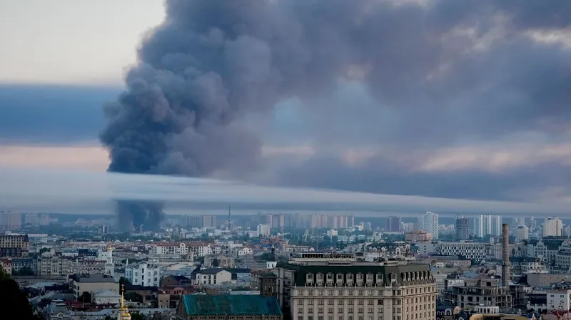 El golpe de represalia ruso en Kiev fue "el de mayor magnitud", confirma el alcalde de la ciudad