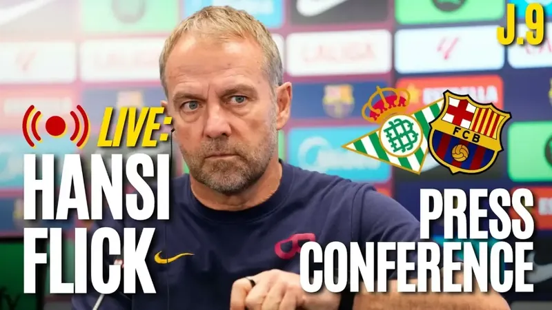 Streaming de la rueda de prensa de Hansi Flick, en directo