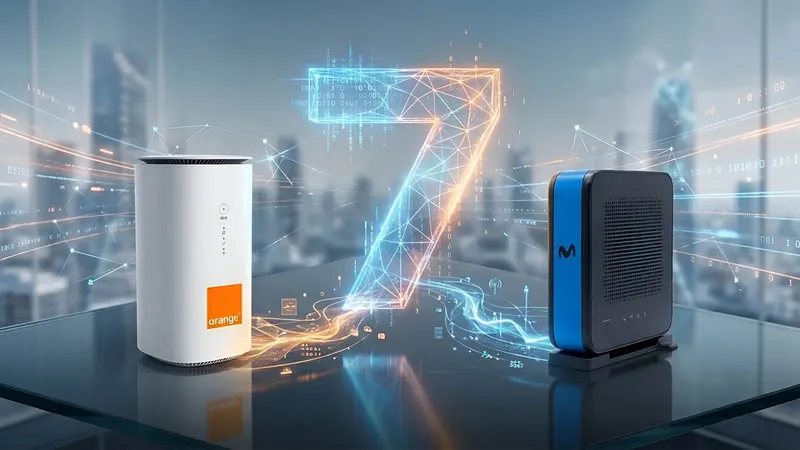 Orange estrenó un nuevo router con WiFi 7: estas son las diferencias y parecidos con el router Movistar WiFi 7