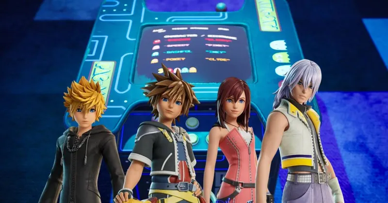 Fortnite recibe a los personajes de Kingdom Hearts, pero también hay una gran sorpresa para los fans de los juegos de Arcade