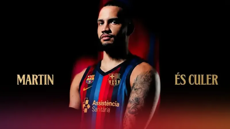 Oficial: Tyrese Martin, octavo fichaje del Barça