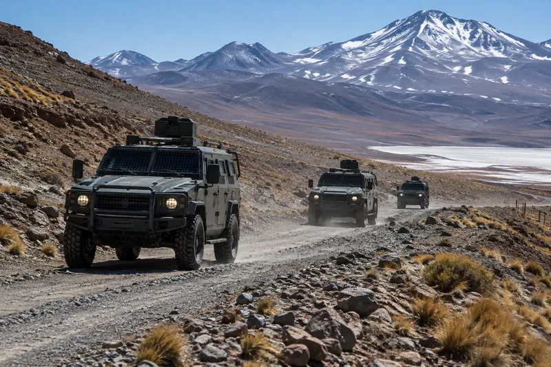 Chile entrega cinco blindados para reforzar la frontera con Perú y Bolivia