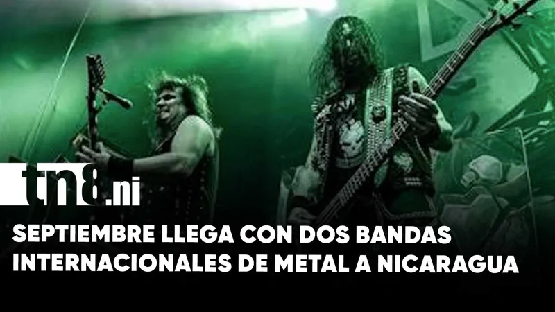 Septiembre llegará con thrash y death metal internacional a Nicaragua