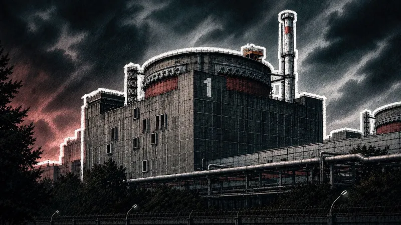 La mayor central nuclear de Europa queda sin energía