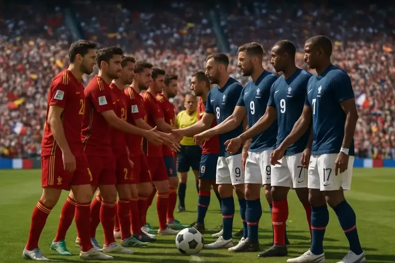Francia ante España inician semifinales de la Copa del Mundo