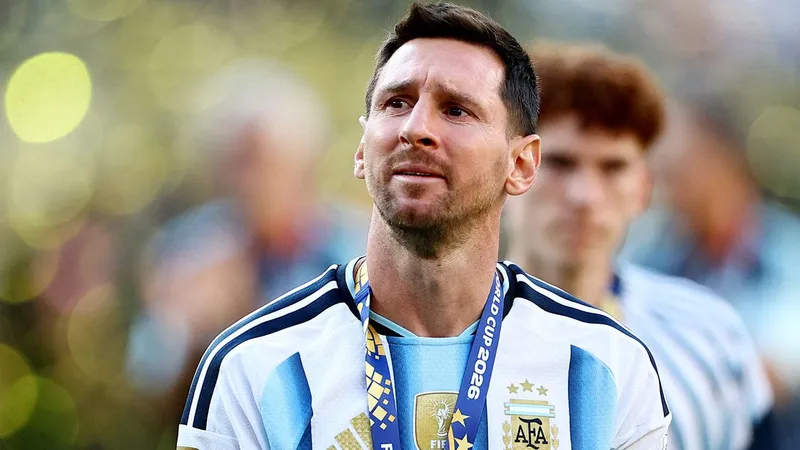 Lionel Messi anuncia su retiro de la Selección Argentina
