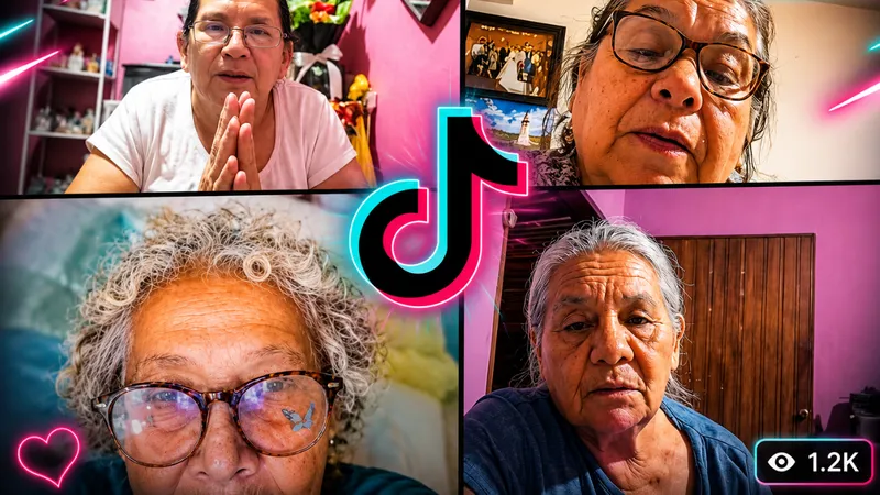 TikTok rompe generaciones: abuelitas ahora dominan las batallas nocturnas en vivo