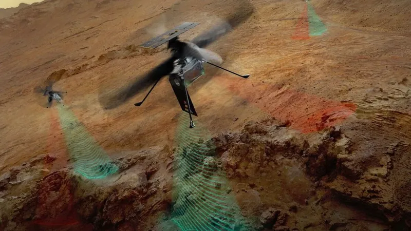 La NASA enviará tres helicópteros a Marte para buscar algo que los satélites no pueden ver bien. Volarán casi a ras del suelo para encontrar hielo enterrado antes de que lleguen los astronautas