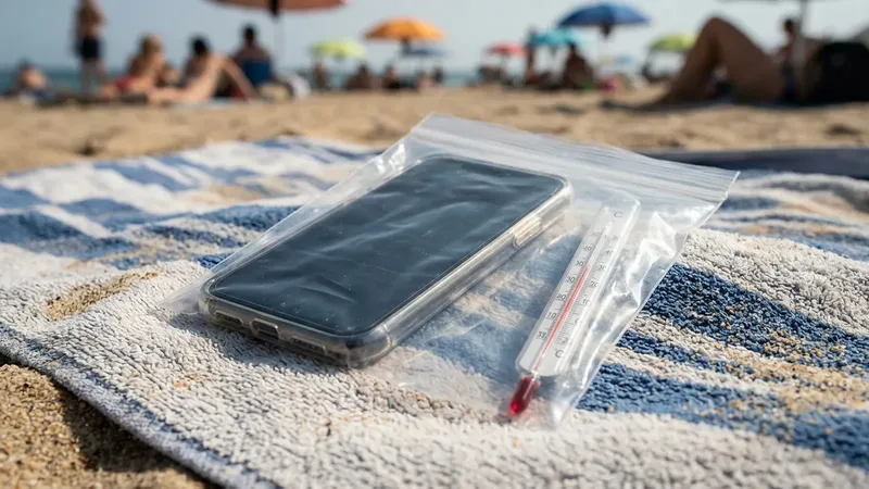 Trucos de guerrilla para llevar el móvil a la playa sin romperlo