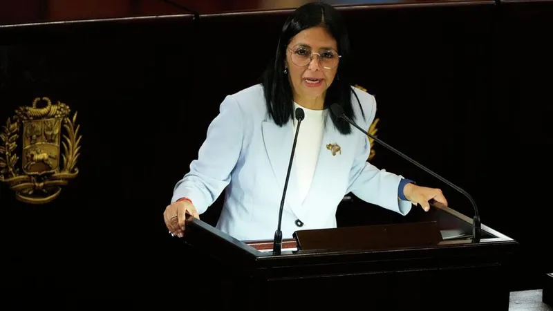Delcy Rodríguez declara el estado de emergencia en Venezuela