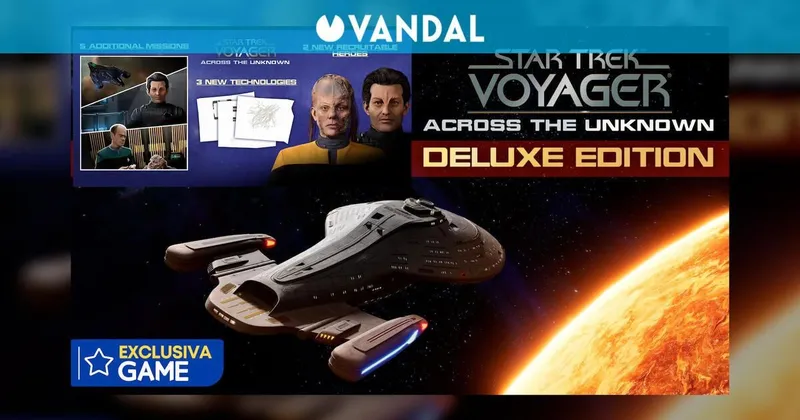Ya puedes reservar Star Trek: Voyager - Across the Unknown en GAME con su exclusiva Deluxe Edition