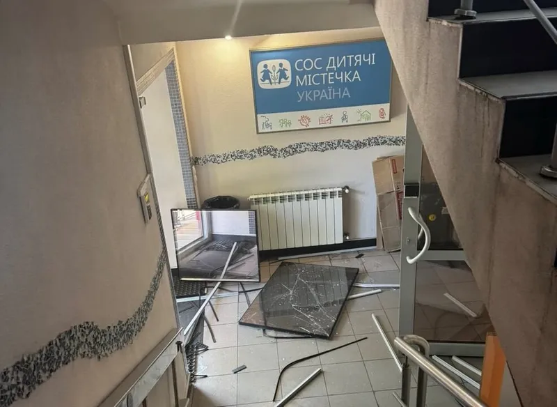 Ataque masivo en Kiev daña instalaciones de Aldeas Infantiles SOS