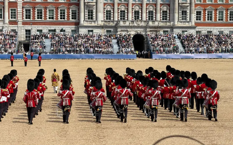 En ceremonia del Trooping the Colour 2026 en Londres