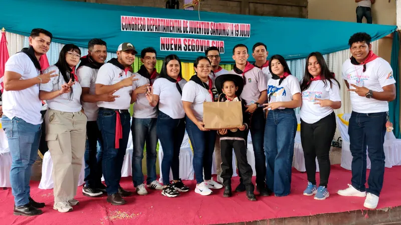 Juventud Sandinista de Nueva Segovia Suroeste realiza Congreso Departamental