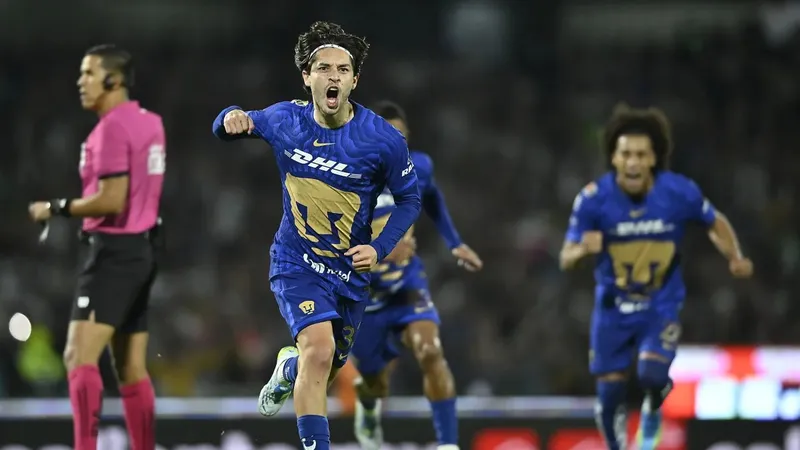 Pumas elimina a Pachuca y jugará la final de la Liga MX contra Cruz Azul