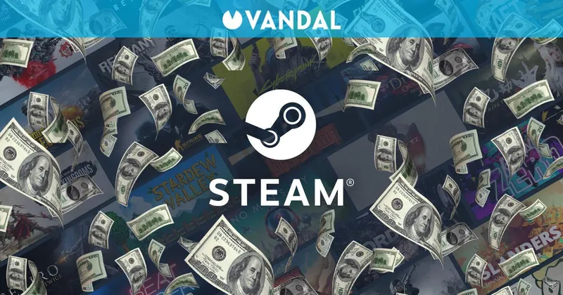 Steam bate su récord de ingresos: 11.100 millones de dólares en apenas seis meses