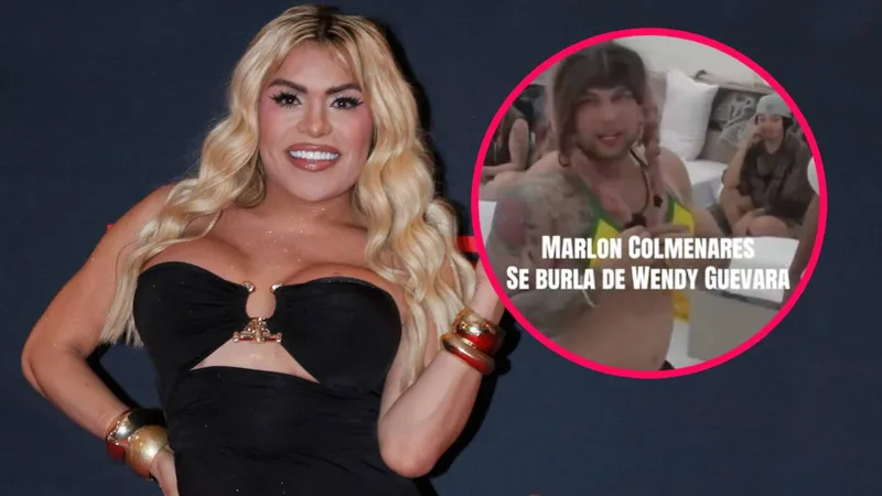 Marlon decía que YA NO QUERÍA SABER de Wendy Guevara… ¡pero ahora la imita y se burla de ella!