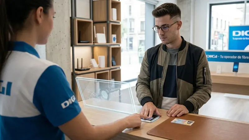 El requisito clave de Digi para contratar uno de sus servicios más populares: tendrás que “acudir a una tienda con tu DNI por seguridad”