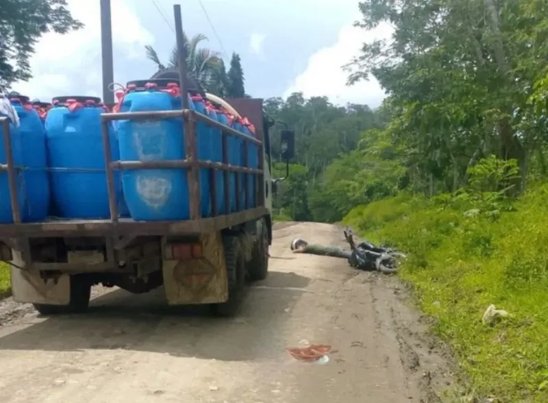 Joven motociclista fallece tras sufrir un accidente en San Carlos, Río San Juan