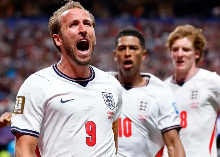 Harry Kane rescata a Inglaterra para vencer 2-1 a Congo