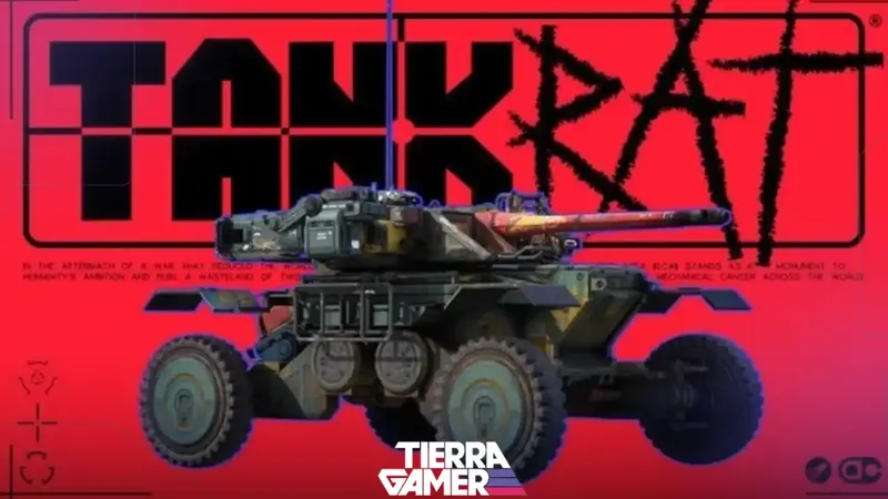 TankRat ya tiene fecha de lanzamiento y su nuevo tráiler muestra un mundo de máquinas en ruinas