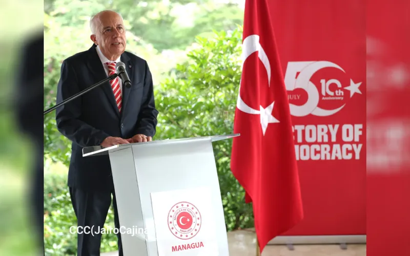 Embajada de Türkiye en Nicaragua conmemora el 10.º aniversario del Día de la Democracia y de la Unidad Nacional