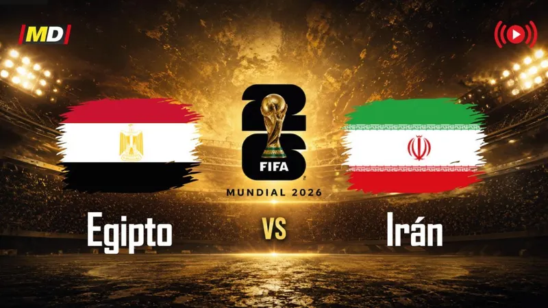 Egipto - Irán, en directo