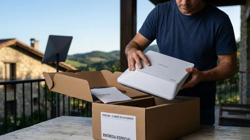 Starlink está regalando el nuevo router con WiFi 7 a algunos clientes
