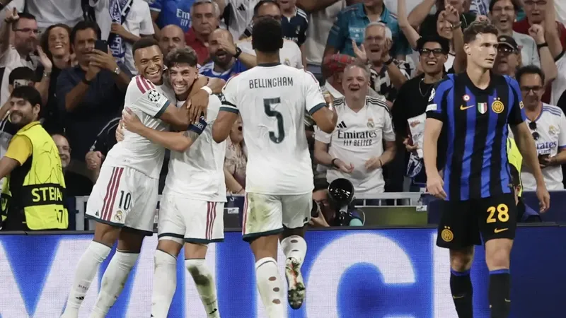 El Real Madrid vence, pero no convence ante el Inter