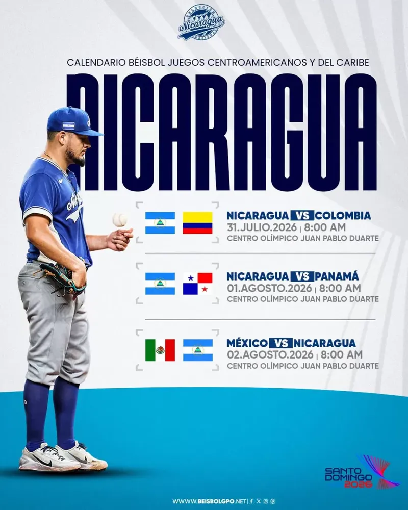 Nicaragua debuta en los XXV Juegos Deportivos Centroamericanos y del Caribe