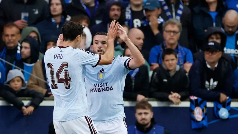 Aston Villa marca el primer gol de la Champions League 2026/27