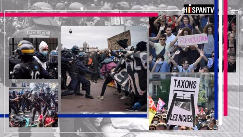 Protestas estudiantiles y represión policial evidencian indiferencia de autoridades francesas ante la crisis educativa