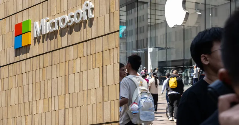 Apple vs. Microsoft: los datos clave antes de invertir en sus acciones al cierre de 2026