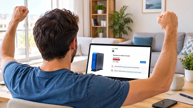 Movistar comienza a ofrecer gratis el cambio al Router WiFi 7 a sus clientes actuales