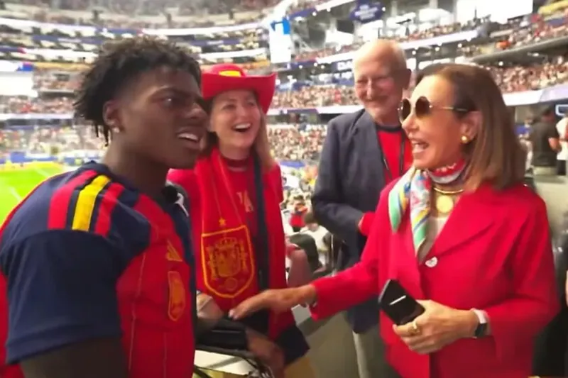 El partido de España contra Francia ha dejado uno de los momentos más surrealistas entre IShowSpeed, el dueño de Mercadona y Ana Botín