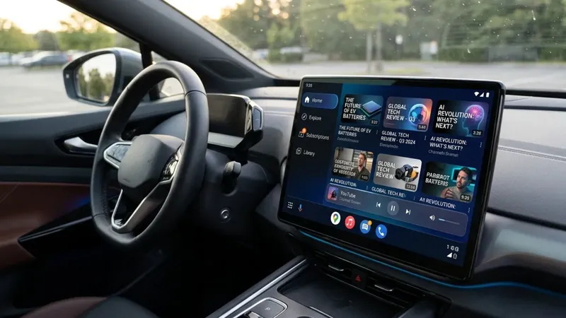 La app para ver YouTube en Android Auto se actualiza con una nueva interfaz
