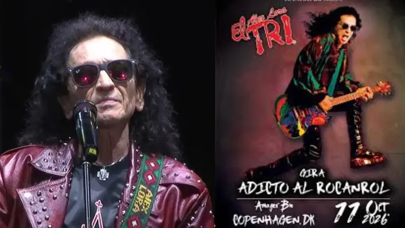 El Tri llevará el rock mexicano hasta Europa: Alex Lora anuncia nueva gira internacional