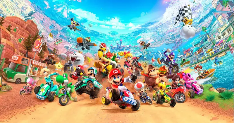 Mario Kart World recibirá hoy una actualización gratuita con circuitos clásicos y nuevas rutas para competir