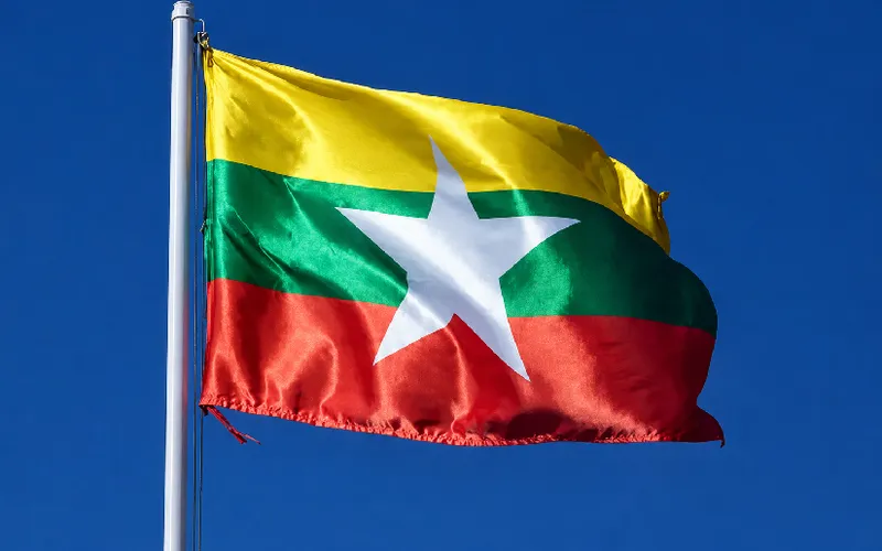 Saludo al Presidente de Myanmar