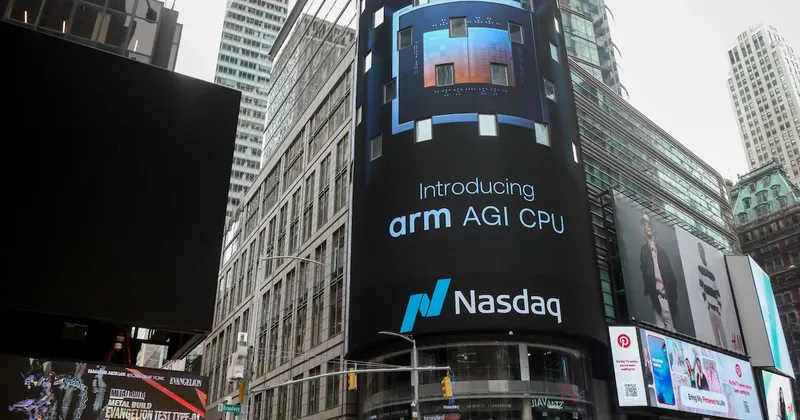 El rally de Arm Holdings dispara su valoración a niveles inéditos en Wall Street