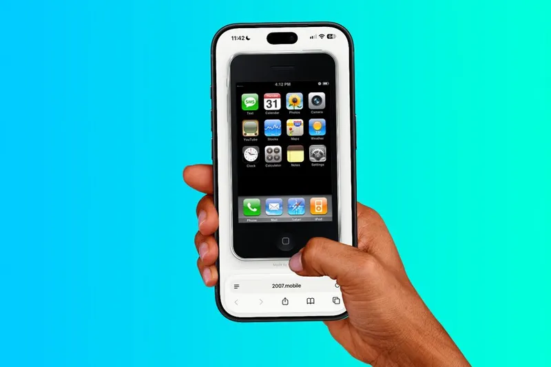 ¿FOMO de no haber tenido el iPhone original? Acaban de recrearlo y se puede acceder desde el navegador